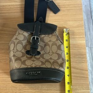 Coach Daypack Crossbody in signature Brown/black
